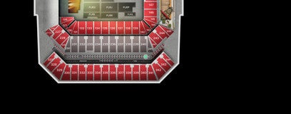 Seat view from Lower Level Sideline