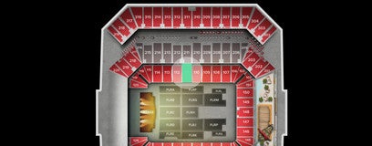 Seat view from Lower Level Sideline