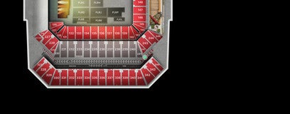 Seat view from Lower Level Sideline