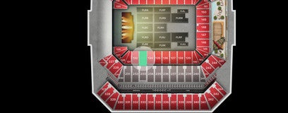 Seat view from Lower Level Sideline