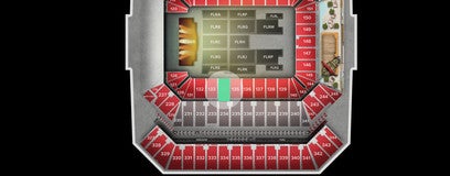 Seat view from Lower Level Sideline