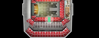 Seat view from Lower Level Sideline