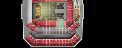 Seat view from Lower Level Sideline