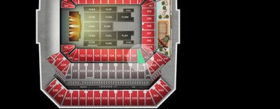 Seat view from Lower Level Sideline