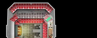 Seat view from Middle Level Corner