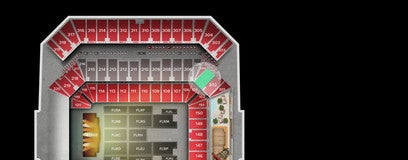 Seat view from Middle Level Corner