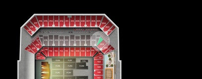 Seat view from Middle Level Corner