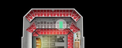 Seat view from Club Sideline