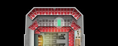 Seat view from Club Sideline