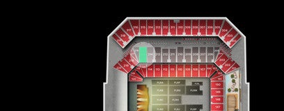 Seat view from Club Sideline