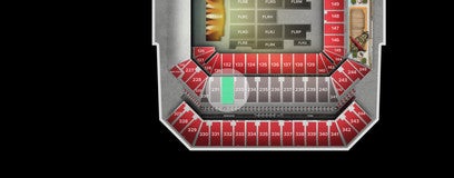 Seat view from Club Sideline