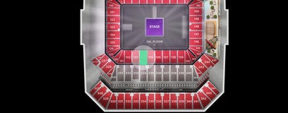 Seat view from Lower