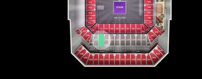 Seat view from Middle