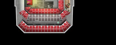 Seat view from Lower Level Sideline