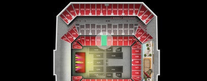 Seat view from Lower Level Sideline