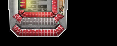 Seat view from Lower Level Sideline