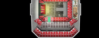 Seat view from Lower Level Sideline