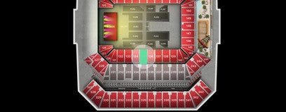 Seat view from Lower Level Sideline