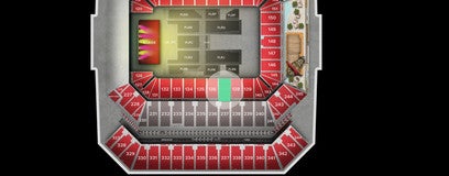 Seat view from Lower Level Sideline