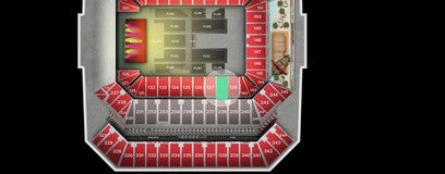 Seat view from Lower Level Sideline