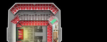 Seat view from Middle Level Corner