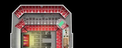 Seat view from Middle Level Corner