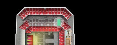 Seat view from Club Sideline