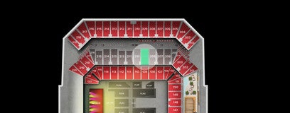 Seat view from Club Sideline