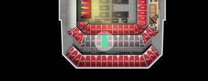 Seat view from Club Sideline