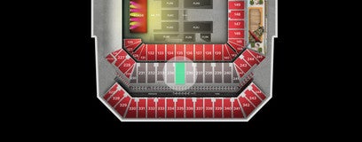 Seat view from Club Sideline