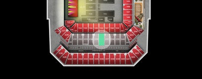 Seat view from Club Sideline