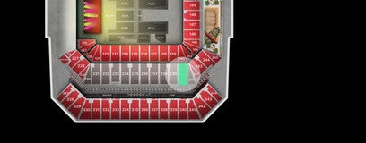 Seat view from Club Sideline