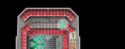 Seat view from Middle