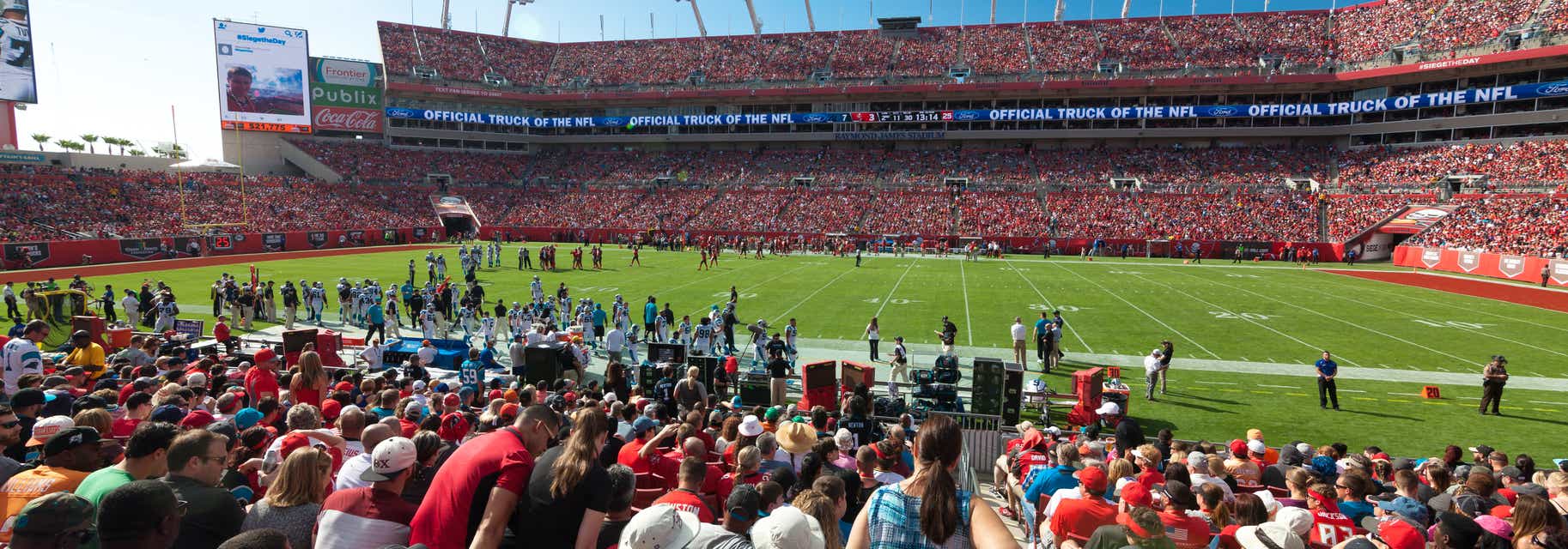 Seat view from Lower Level Sideline