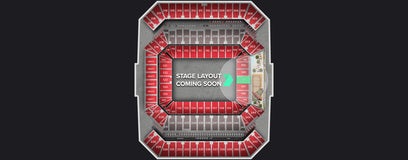 Seat view from Lower Level End Zone