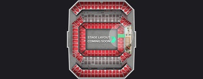 Seat view from Lower Level End Zone