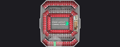 Seat view from Upper Deck