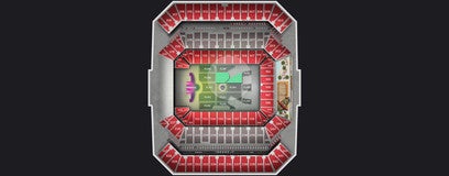 Seat view from Floor