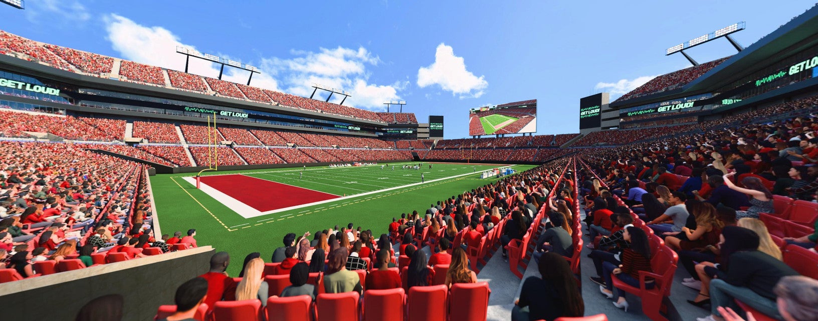 Seat view from Lower Level Corner