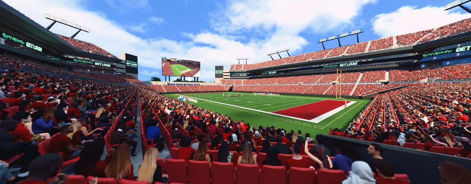 Seat view from Lower Level Corner