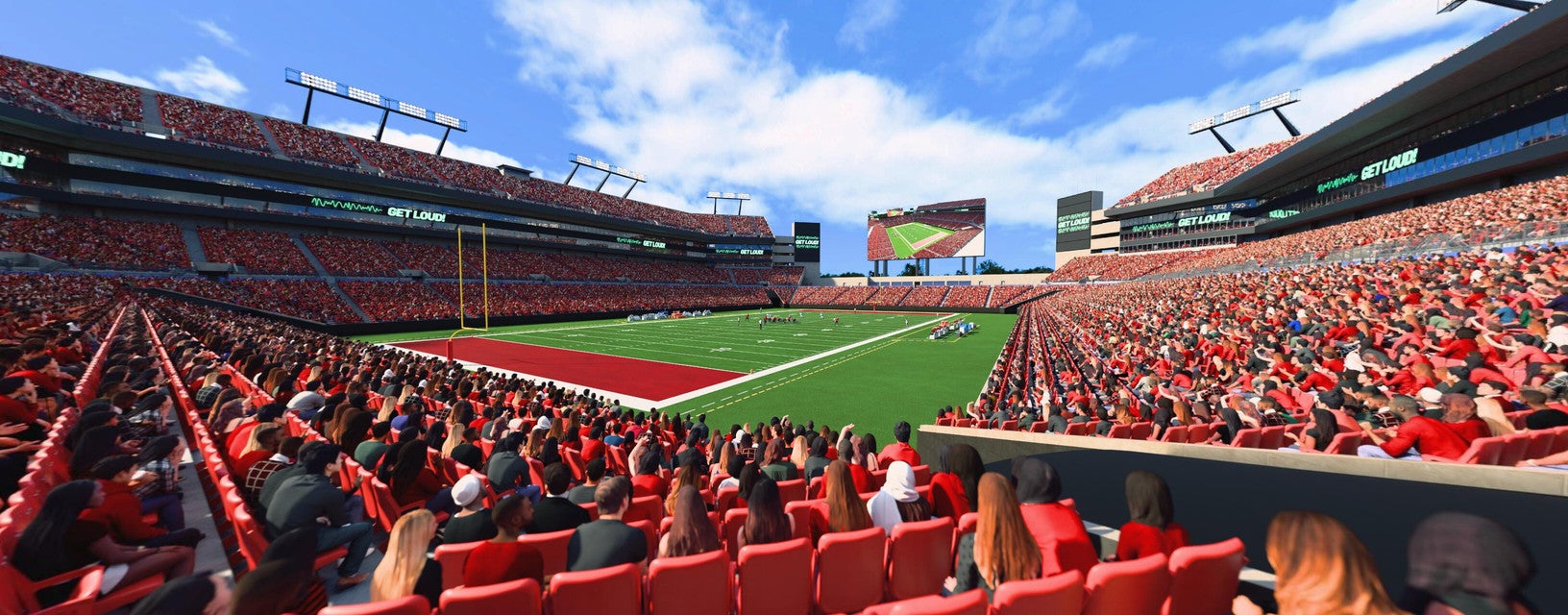 Seat view from Lower Level Corner