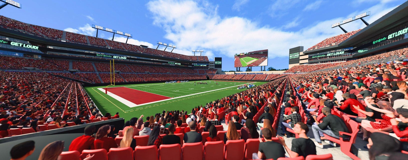 Seat view from Lower Level Corner
