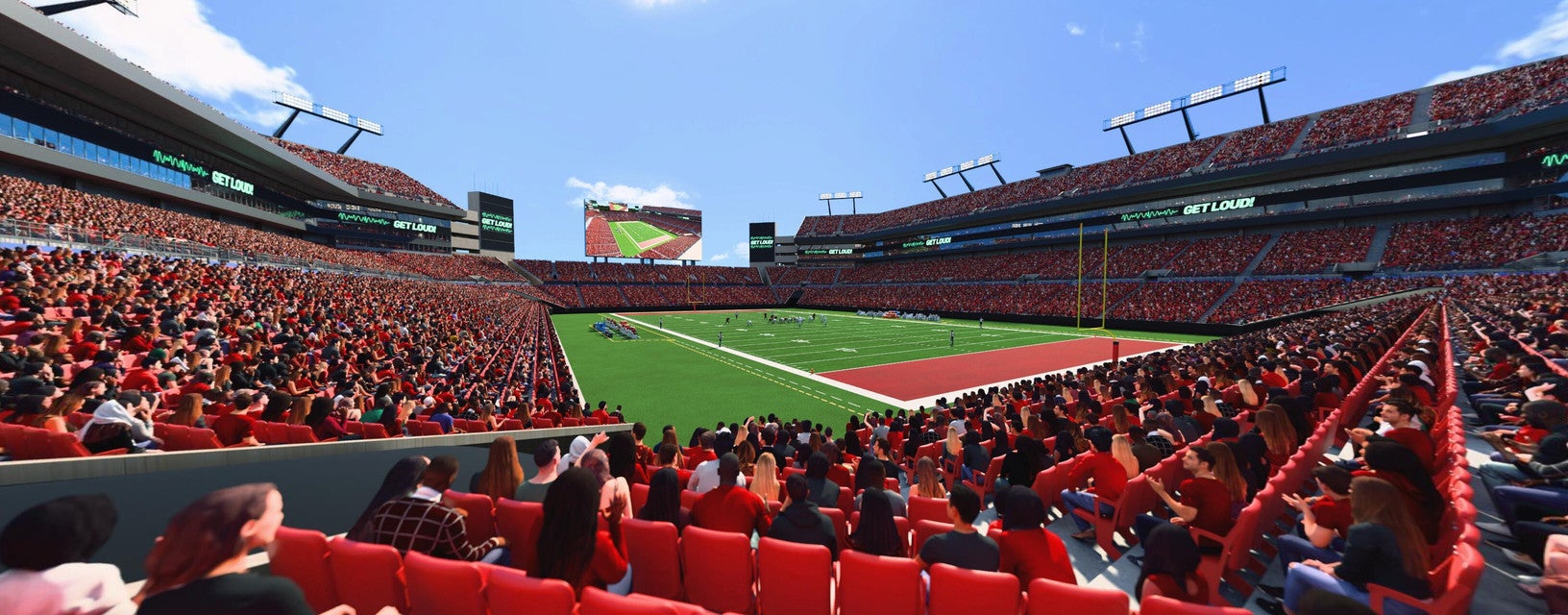 Seat view from Lower Level Corner