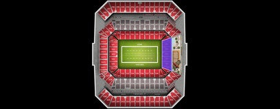 Seat view from Lower Endzone