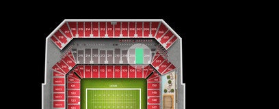 Seat view from Club Sideline