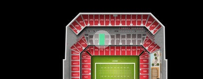 Seat view from Club Sideline