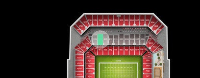 Seat view from Club Sideline