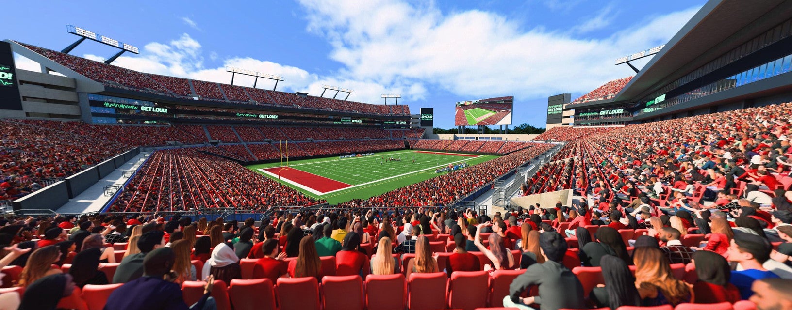 Seat view from Middle Level Corner