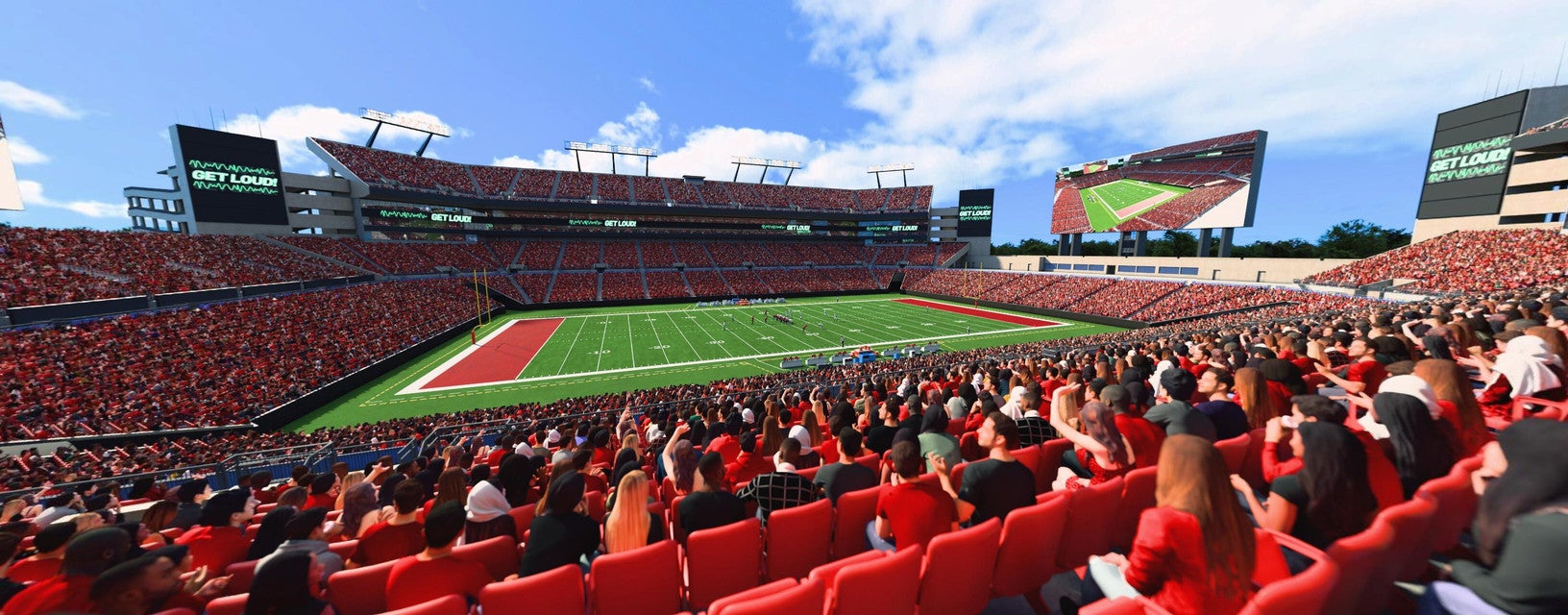 Seat view from Club Sideline