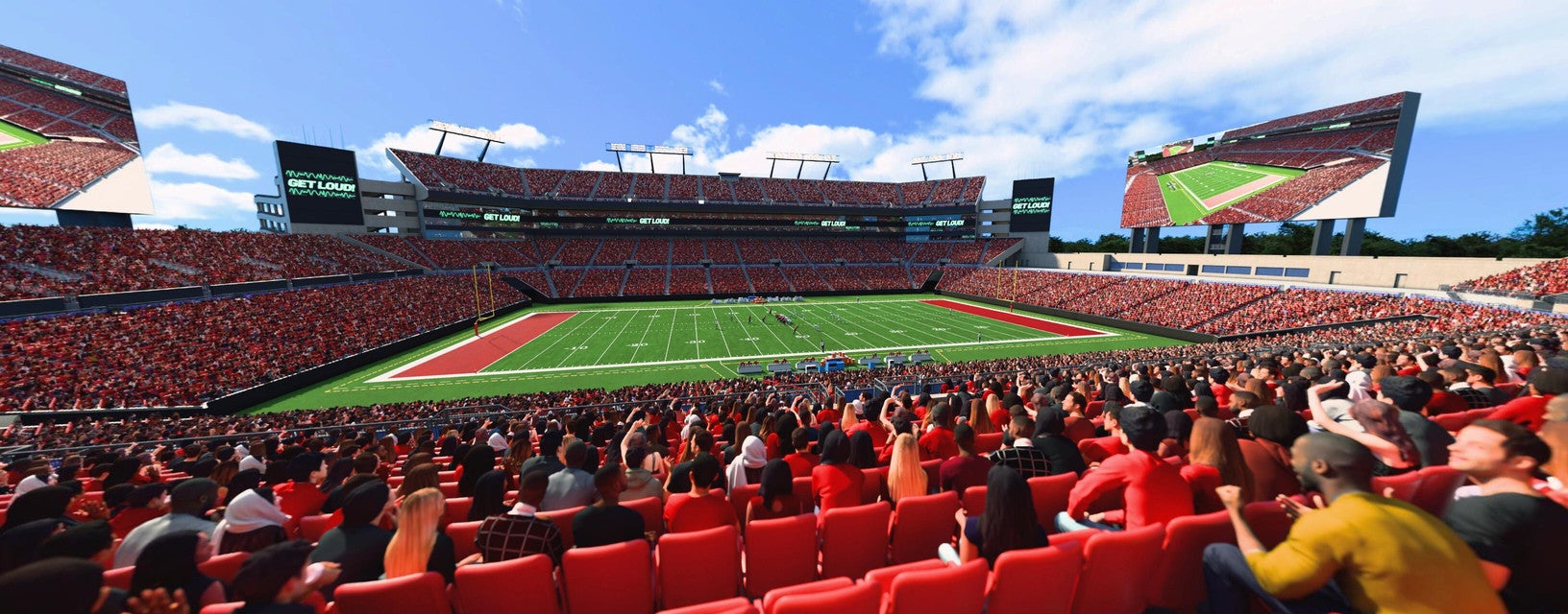 Seat view from Club Sideline